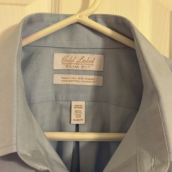 Good Label Roundtree & York slim fit men’s button down shirt - Picture 3 of 5